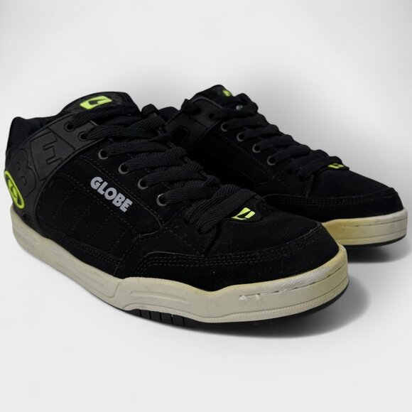 Globe Tilt Skate Shoes Black/Acid Men’s Size 10 Pre-Owned | Clean & Ready - Picture 1 of 13